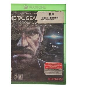 Metal Gear Solid V Ground Zeroes Xbox One Konami Hideo Kojima Action Game